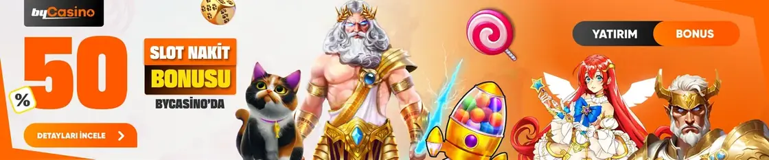 %50 slot nakit bonusu banneri