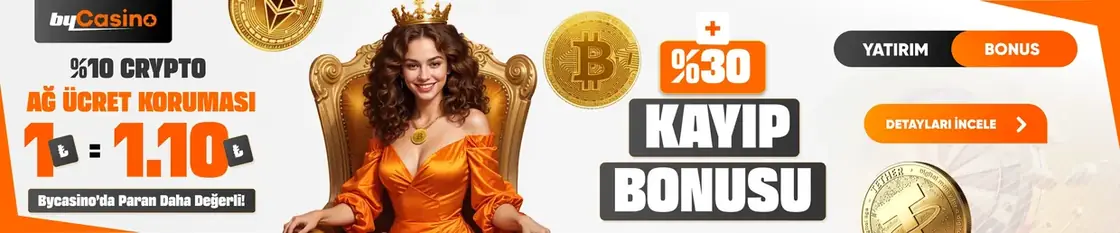 %10 kripto ağ ücreti koruma ve kayıp bonusu banneri
