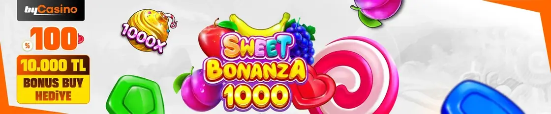 Sweet Bonanza 1000 bonus buy banneri