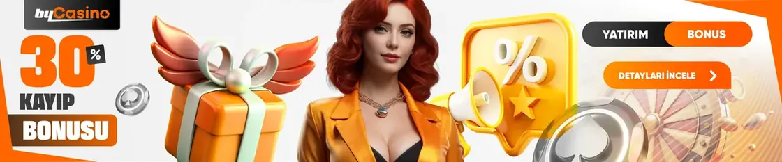 %30 kayıp bonusu banneri