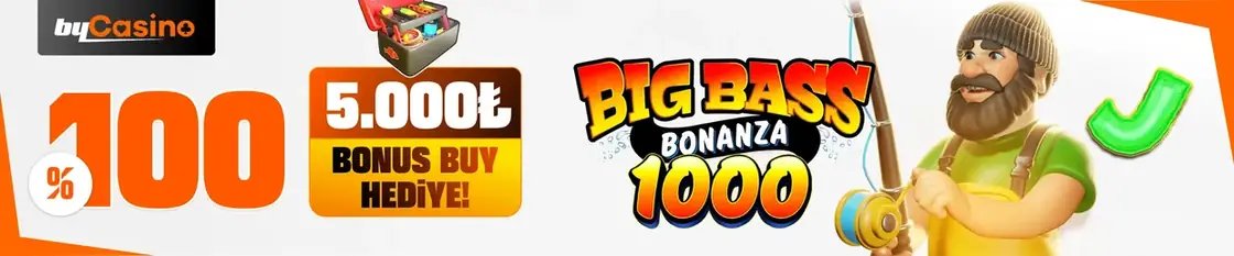 Big Bass Bonanza bonus buy hediyesi banneri