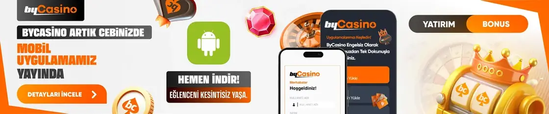 Bycasino mobil uygulama duyurusu